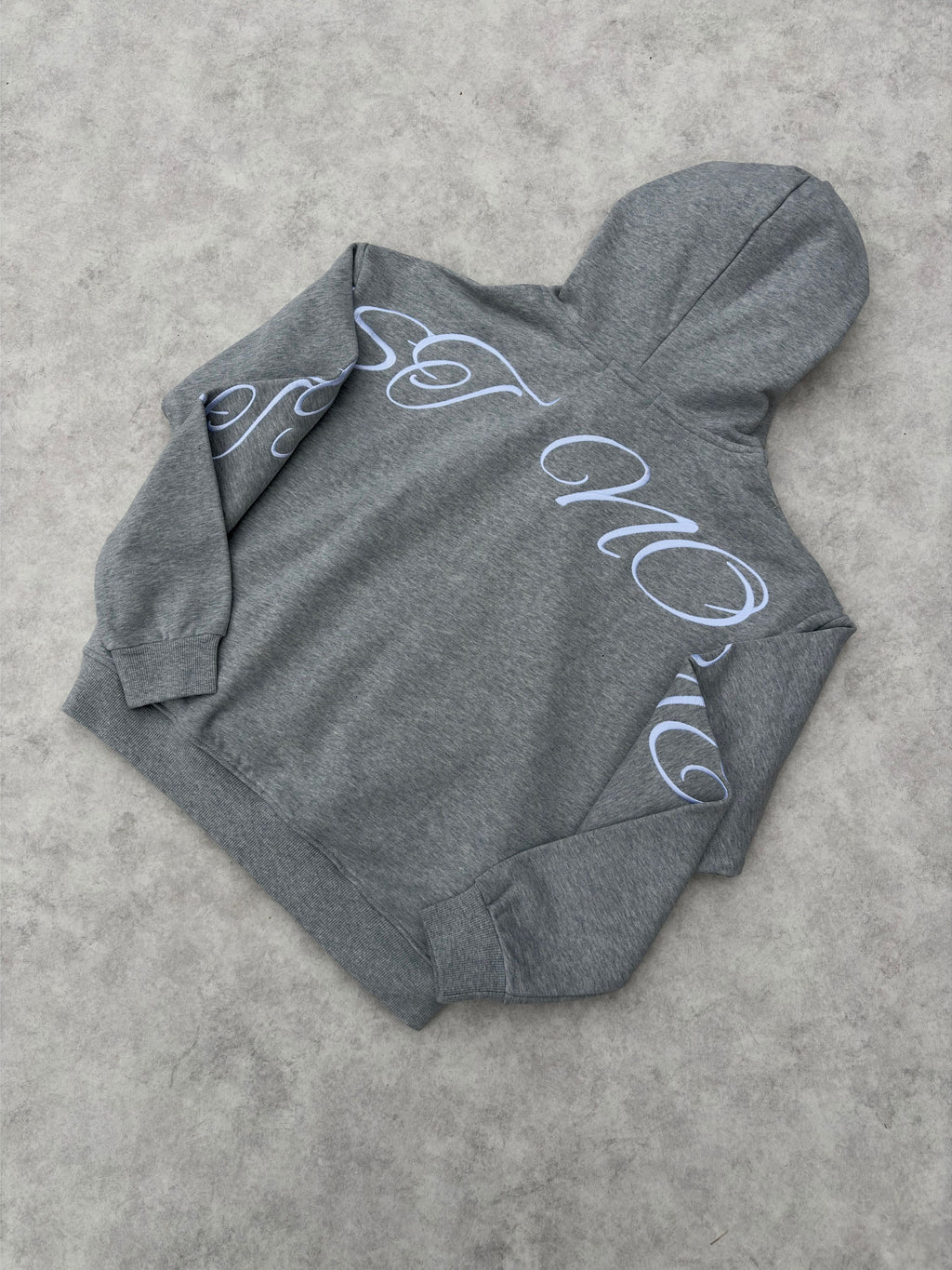 HEAVY WEIGHT ZIP "GREY"